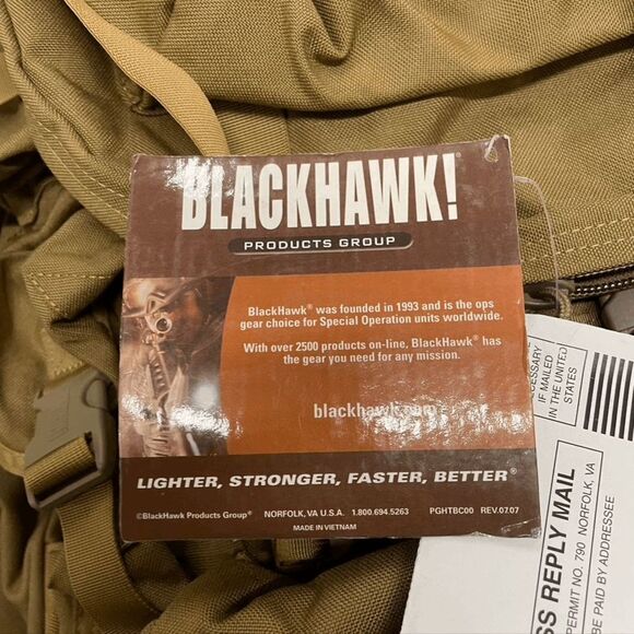 BlackHawk SOF Ruck Kit w/ Frame & Pads Coyote Tan 60SOFKDE - Picture 3 of 8